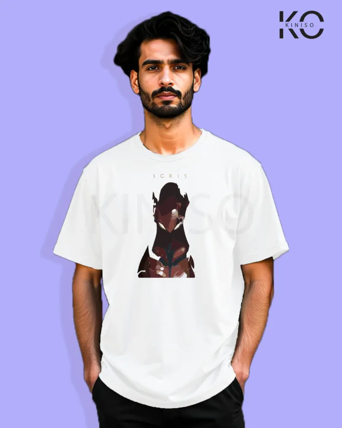 Solo Leveling Inspired "Igris Logo" Printed T-Shirts for Anime Lovers in Bangladesh - Image 2