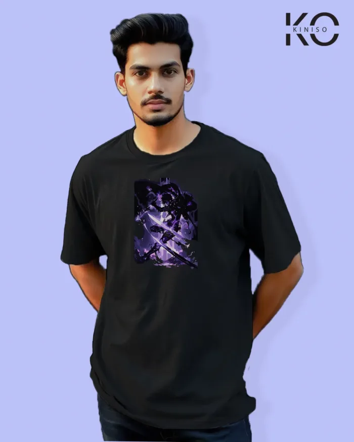 Genshin Impact Inspired Design "Raiden Shogun" Printed T-Shirts for Anime Lovers in Bangladesh - Image 8