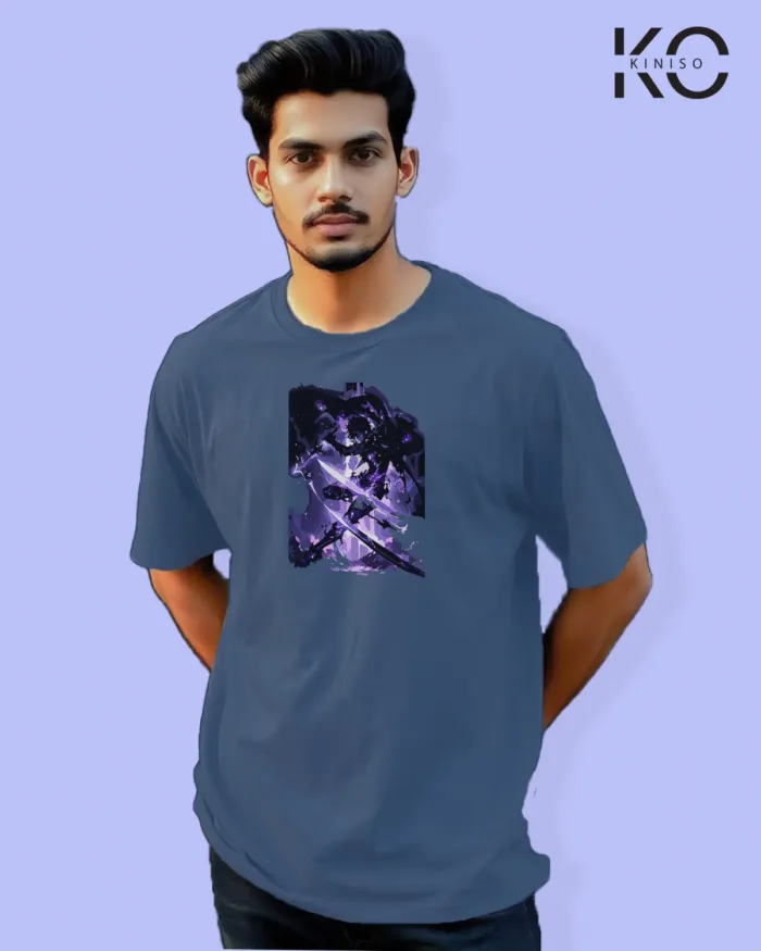 Genshin Impact Inspired Design "Raiden Shogun" Printed T-Shirts for Anime Lovers in Bangladesh - Image 7