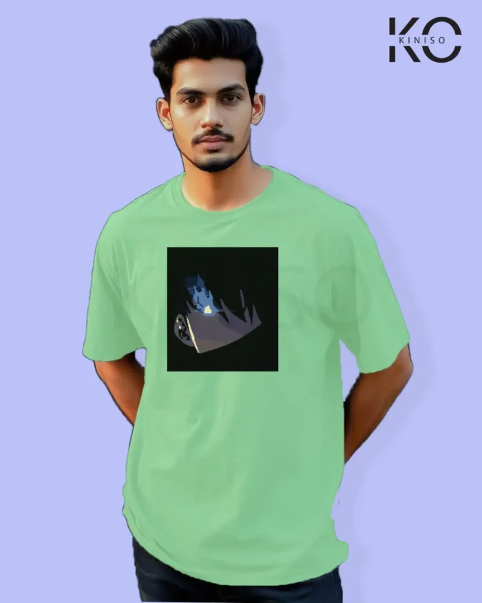 Solo Leveling Inspired Design "Sung Jin-woo" Printed T-Shirts for Anime Lovers in Bangladesh - Image 4