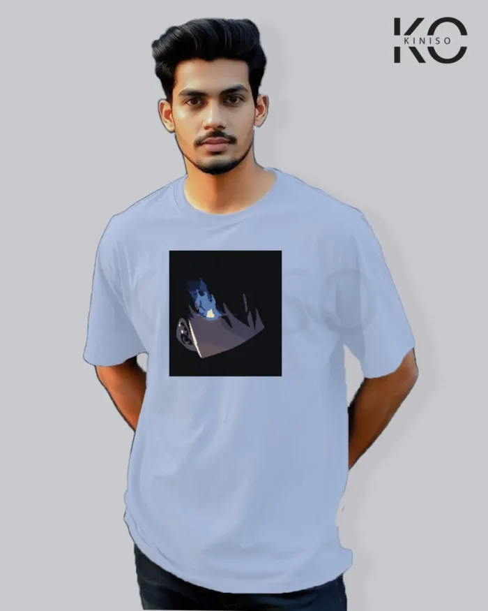 Solo Leveling Inspired Design "Sung Jin-woo" Printed T-Shirts for Anime Lovers in Bangladesh - Image 3
