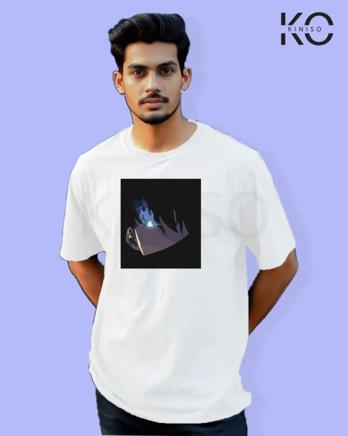 Solo Leveling Inspired Design "Sung Jin-woo" Printed T-Shirts for Anime Lovers in Bangladesh - Image 2