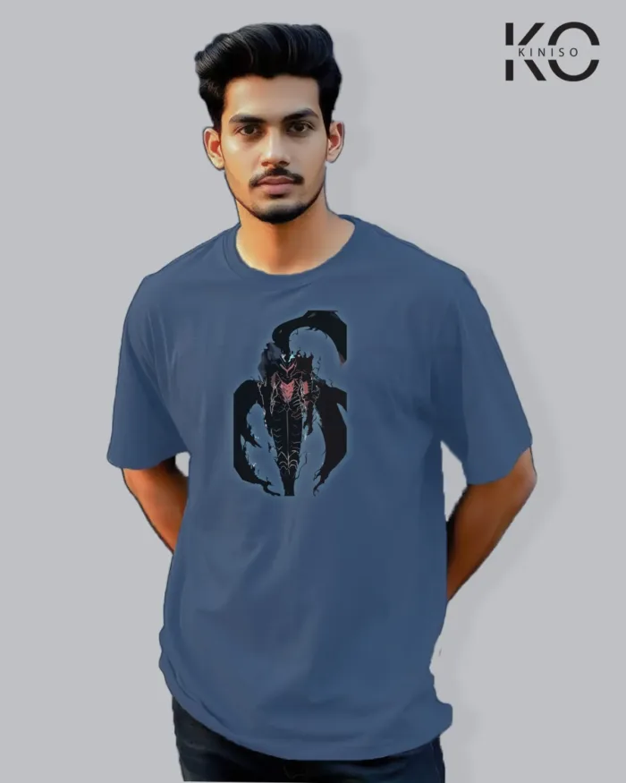 Solo Leveling Inspired "Igris-Shadow" Printed T-Shirts for Anime Lovers in Bangladesh - Image 7