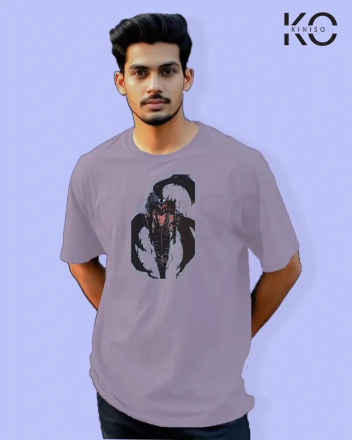 Solo Leveling Inspired "Igris-Shadow" Printed T-Shirts for Anime Lovers in Bangladesh