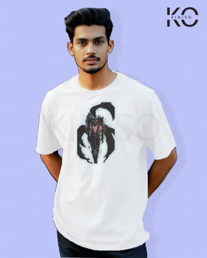 Solo Leveling Inspired "Igris-Shadow" Printed T-Shirts for Anime Lovers in Bangladesh - Image 2