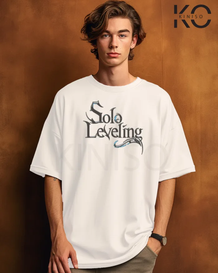 Anime t-shirts for men with Solo Leveling design