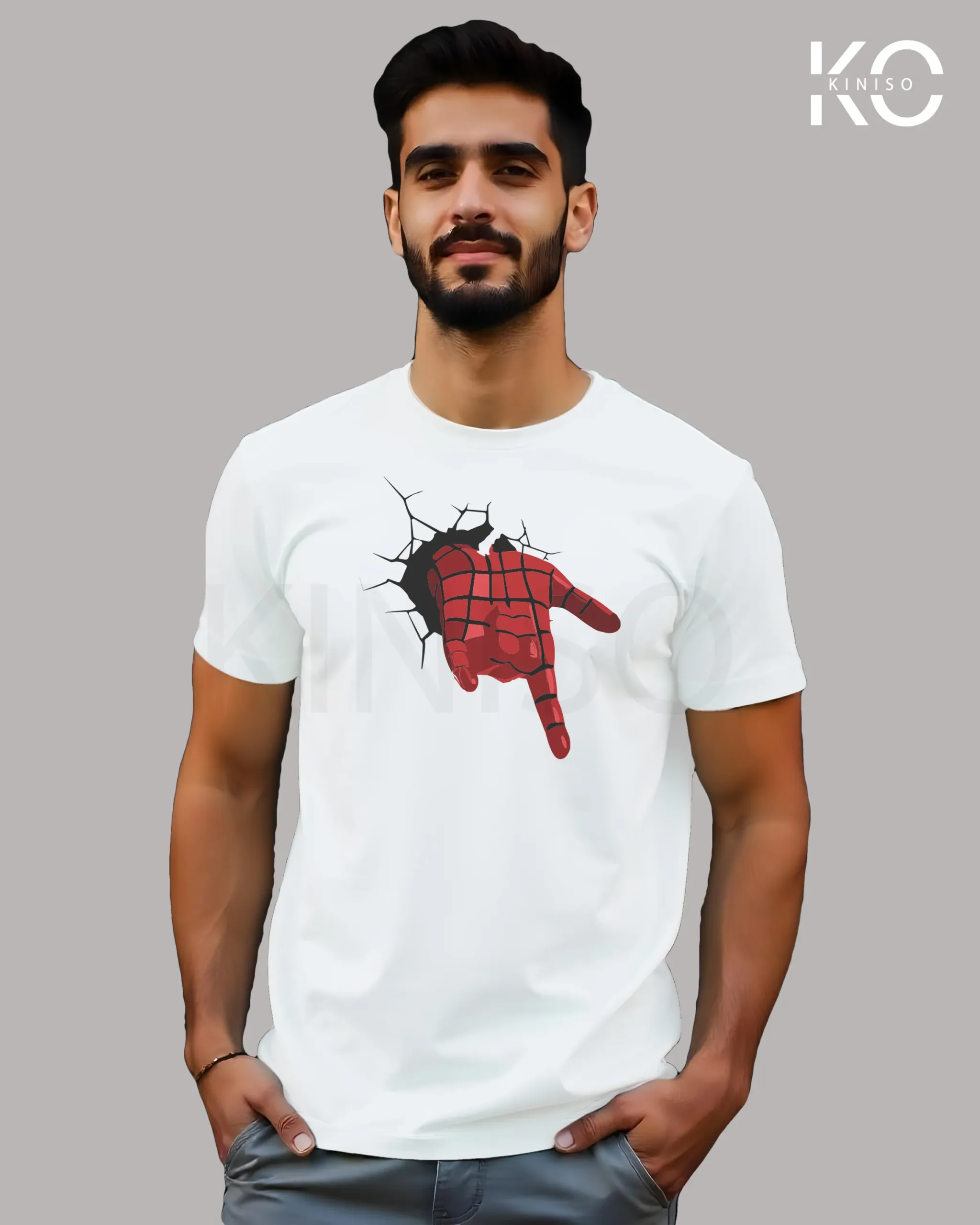 Spiderman Hand White scaled