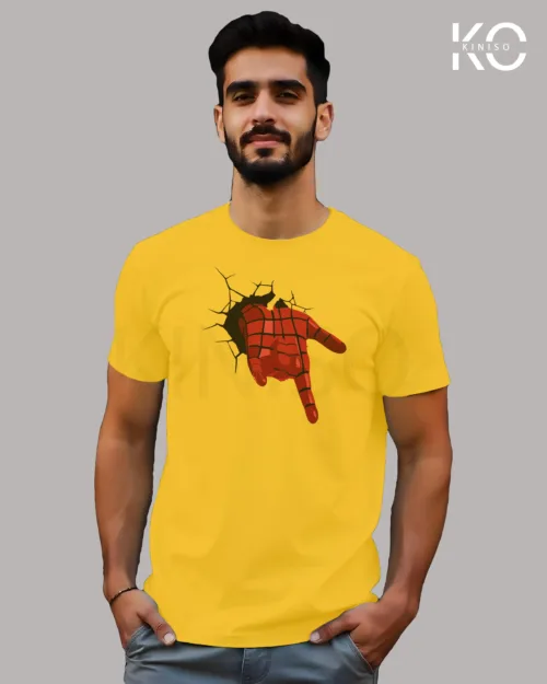 Spiderman Hand Yellow