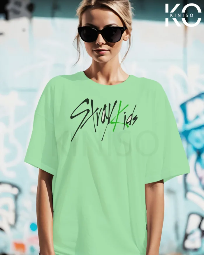 Premium Women K-Pop T-Shirts with Stray Kids Maniac Design - Image 8