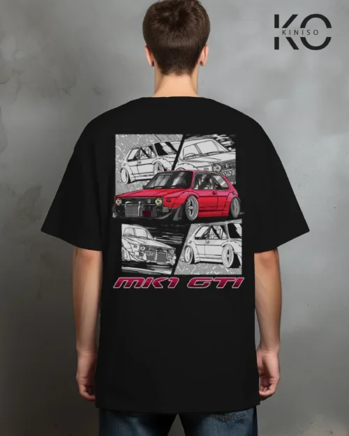 Street racing car MK1 Backpart Black 1
