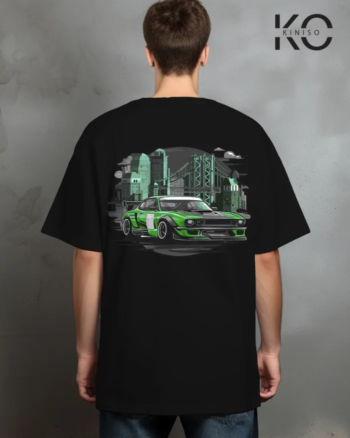 Men's car t shirts for guys with Street Racing Car London Design Printed - Image 15