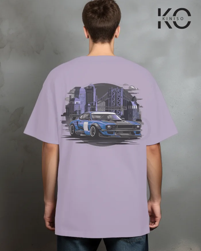 Men's car t shirts for guys with Street Racing Car London Design Printed - Image 11