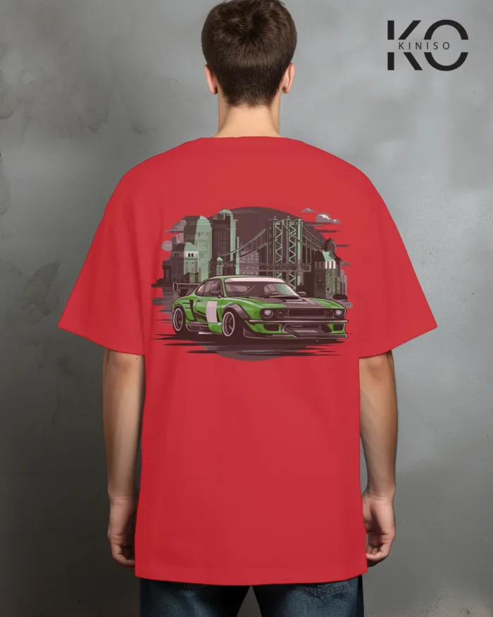 Men's car t shirts for guys with Street Racing Car London Design Printed - Image 7