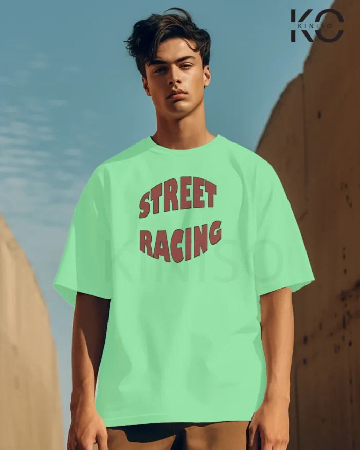 Men's car t shirts for guys with Street Racing Car London Design Printed - Image 4