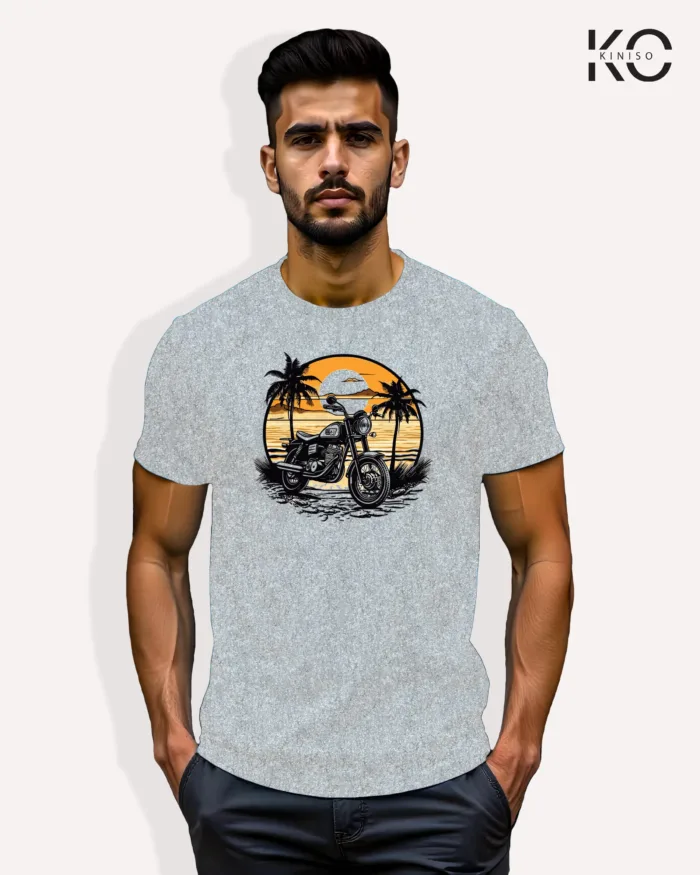 Motorcycle T-shirt with Sundrive Design for Men - Image 6