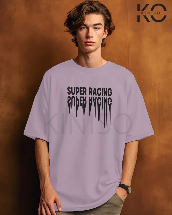 Graphic car racing t shirt for men with Super Racing Car Style Printed - Image 6