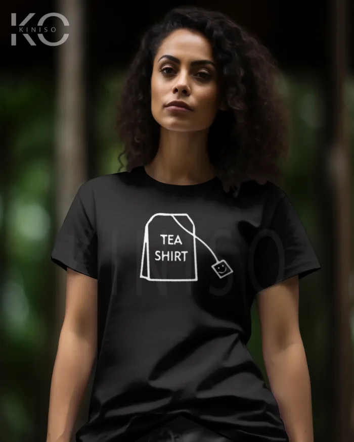 Round Neck Half Sleeve T-Shirt for Women – Designer - Tee Shirt - Image 7