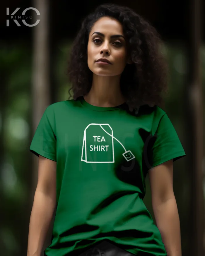 Round Neck Half Sleeve T-Shirt for Women – Designer - Tee Shirt - Image 5
