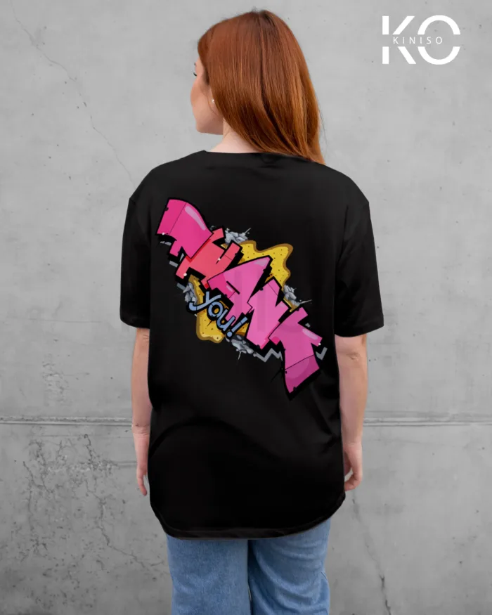 Graffiti Thank you Design printed t-shirts for hip hop music fan in Bangladesh - Image 18