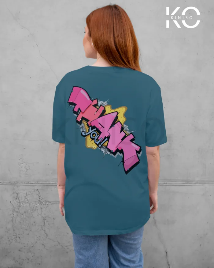 Graffiti Thank you Design printed t-shirts for hip hop music fan in Bangladesh - Image 17