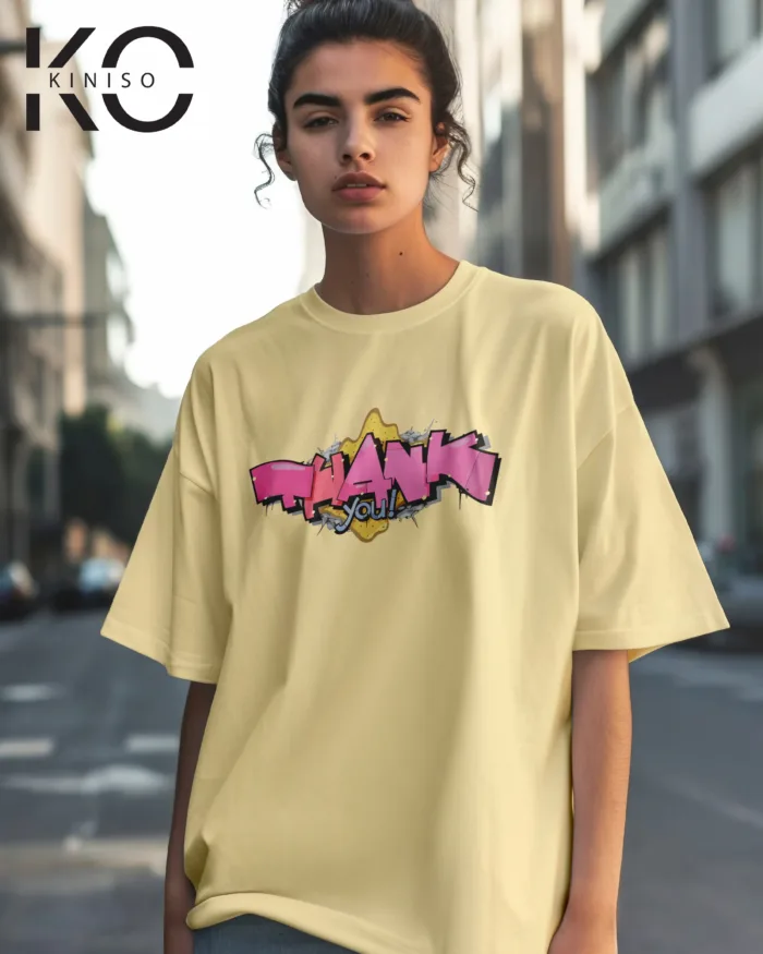 Graffiti Thank you Design printed t-shirts for hip hop music fan in Bangladesh - Image 8