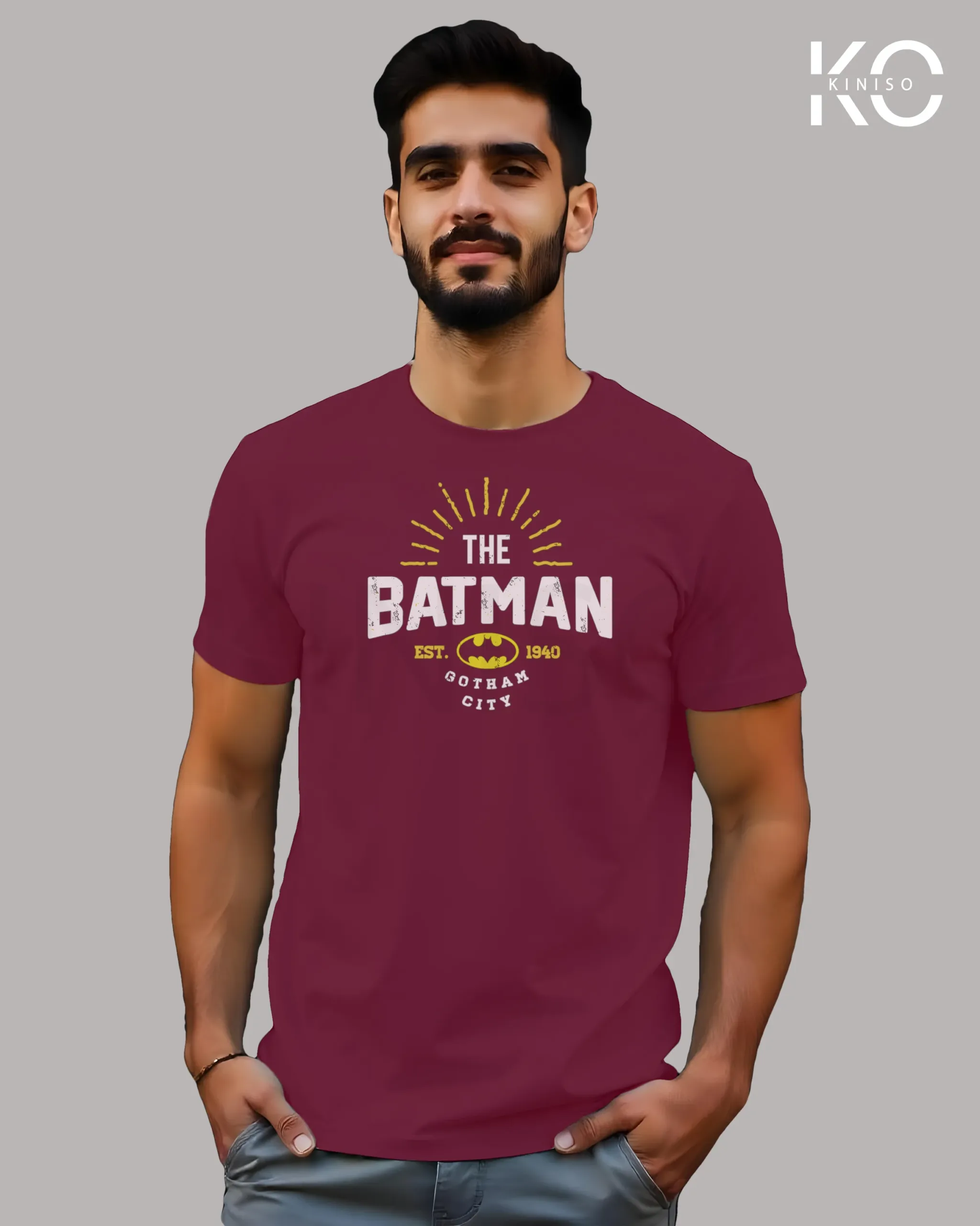 The Batman Maroon scaled