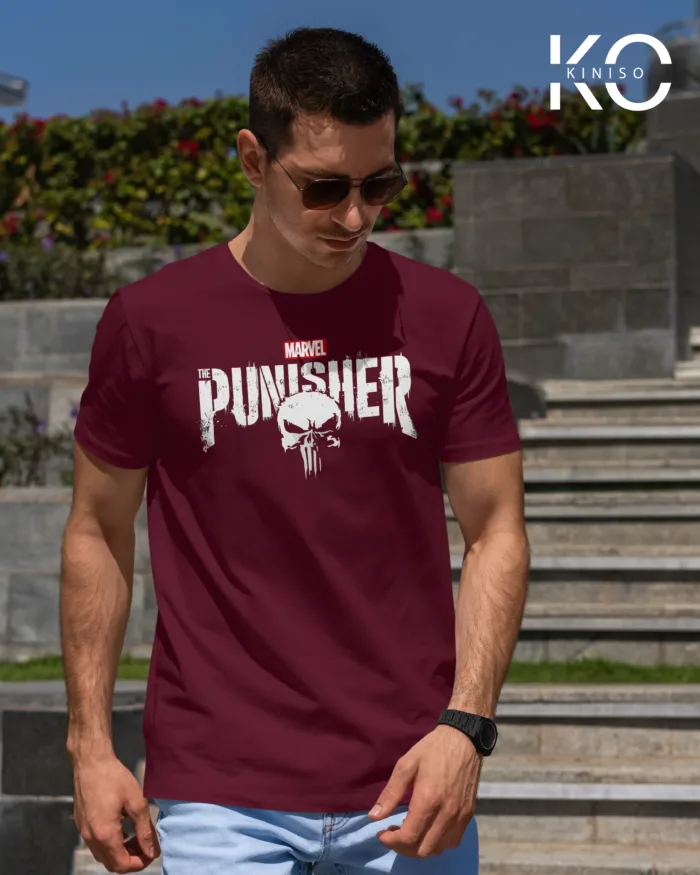 Movie Lovers t shirts with The Punisher Printed for men in Bangladesh - Image 4