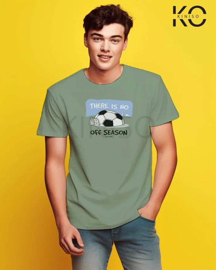 Football T-Shirts with There Is No Off Season Print in Bangladesh - Image 6