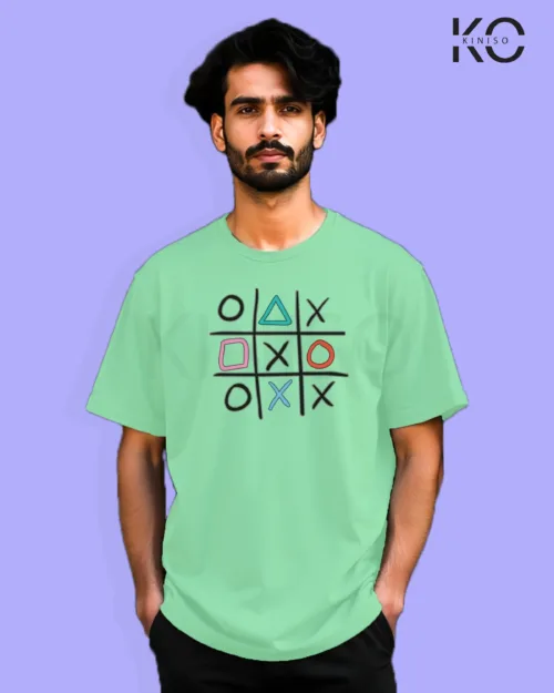 Tic tac toe Board Pastel Mint