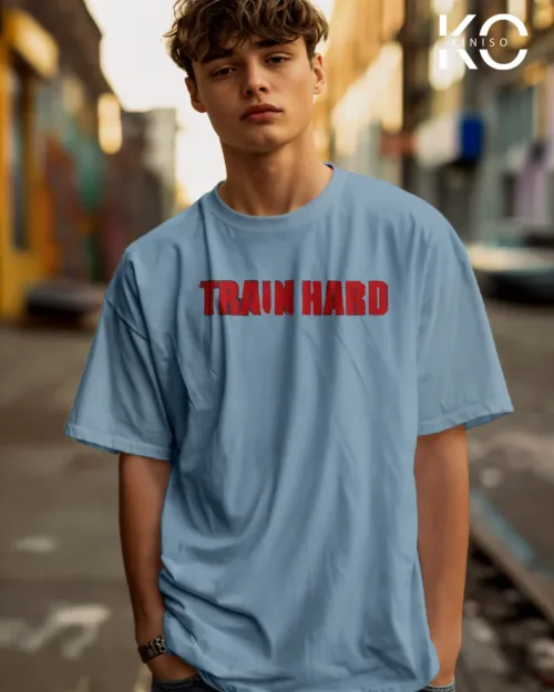 Train hard Periwinkle Blue