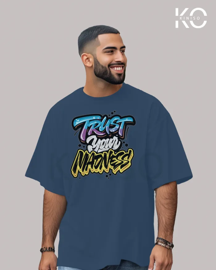 Gym themed Tees With Trust Your Madness Prints for Fitness Freaks