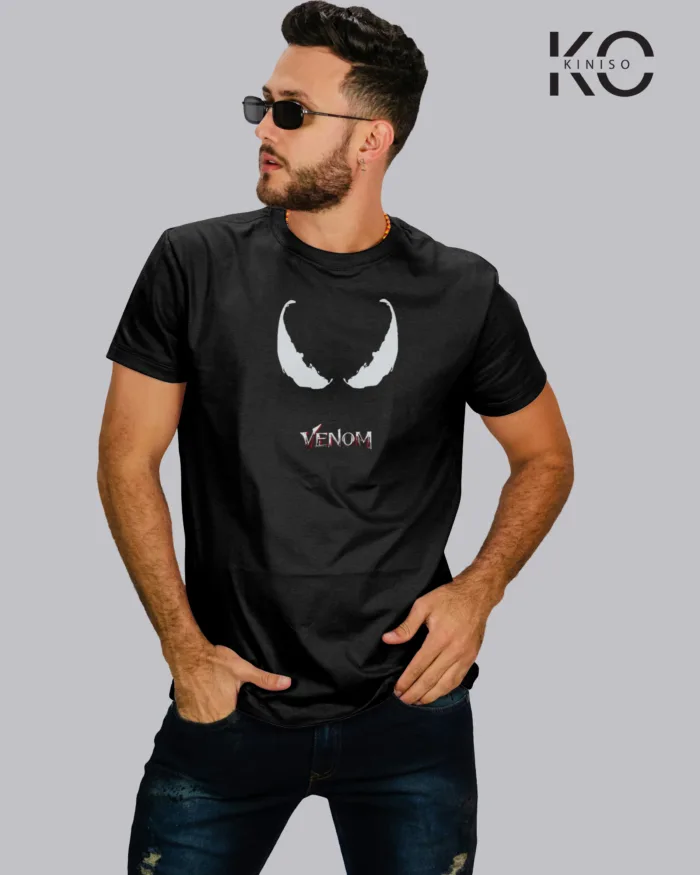 Movie Lovers t shirts with Venom Logo Printed for men in Bangladesh