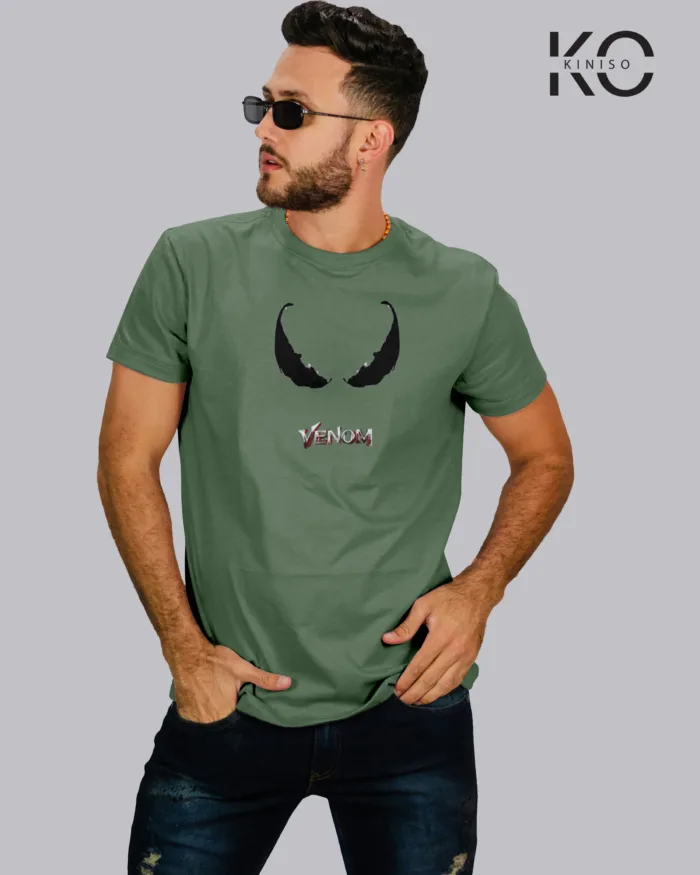 Movie Lovers t shirts with Venom Logo Printed for men in Bangladesh - Image 5