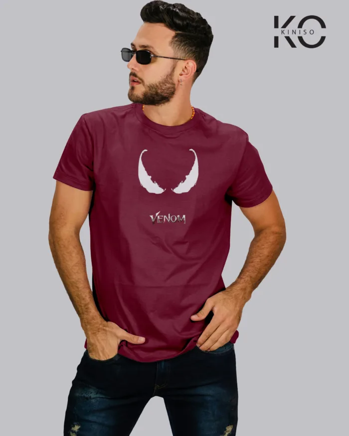 Movie Lovers t shirts with Venom Logo Printed for men in Bangladesh - Image 3