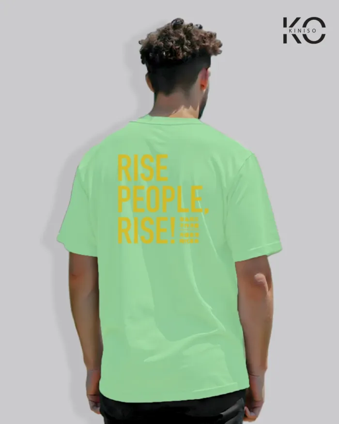 Drop Shoulder X Cross Printed Graffiti T-Shirts for Men - Image 13