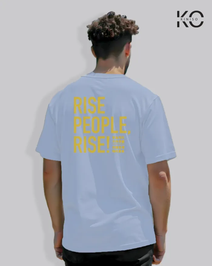Drop Shoulder X Cross Printed Graffiti T-Shirts for Men - Image 12