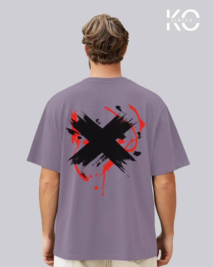 Graffiti Printed T-Shirts with X Cross in Blood for Music Lovers - Image 14
