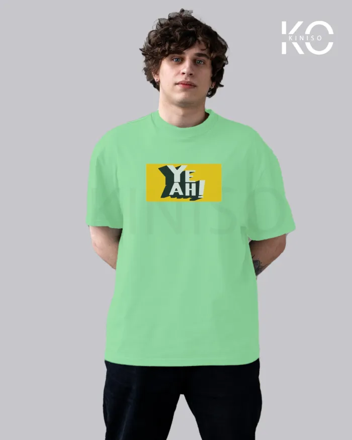 Yeah Printed Graffiti Printed T-Shirts for Music Lovers