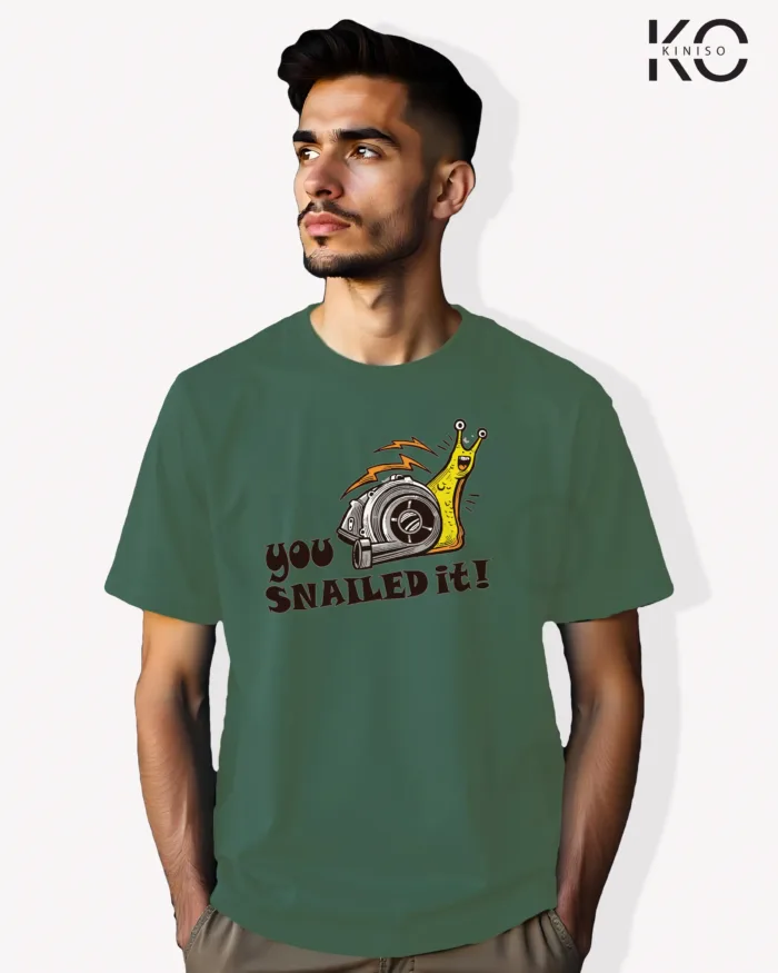 Bike Riders Motorbike Designed Printed T-Shirts for Men - Image 4