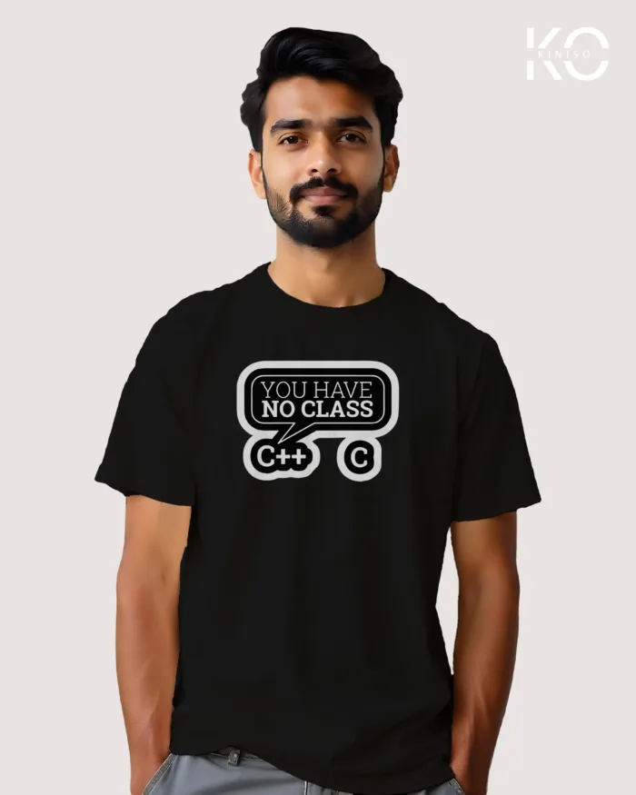 Engineer Printed T-Shirt with You Have no Class Design - Image 8