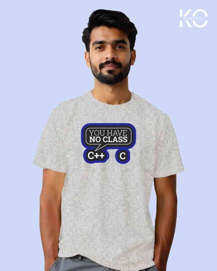 Engineer Printed T-Shirt with You Have no Class Design - Image 5