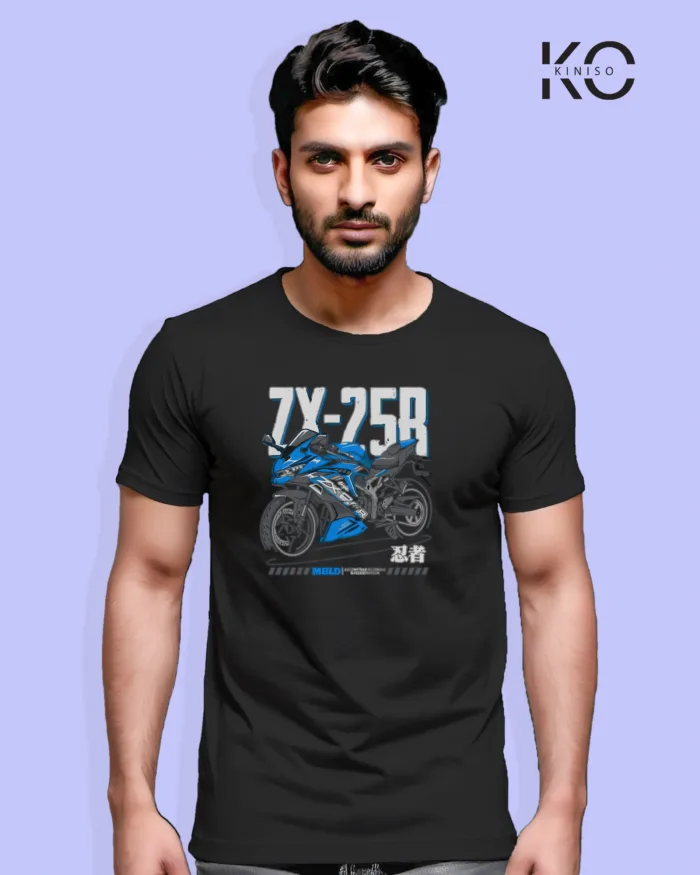 ZX 25r Printed T-Shirt for Motorcycle Riders in Bangladesh