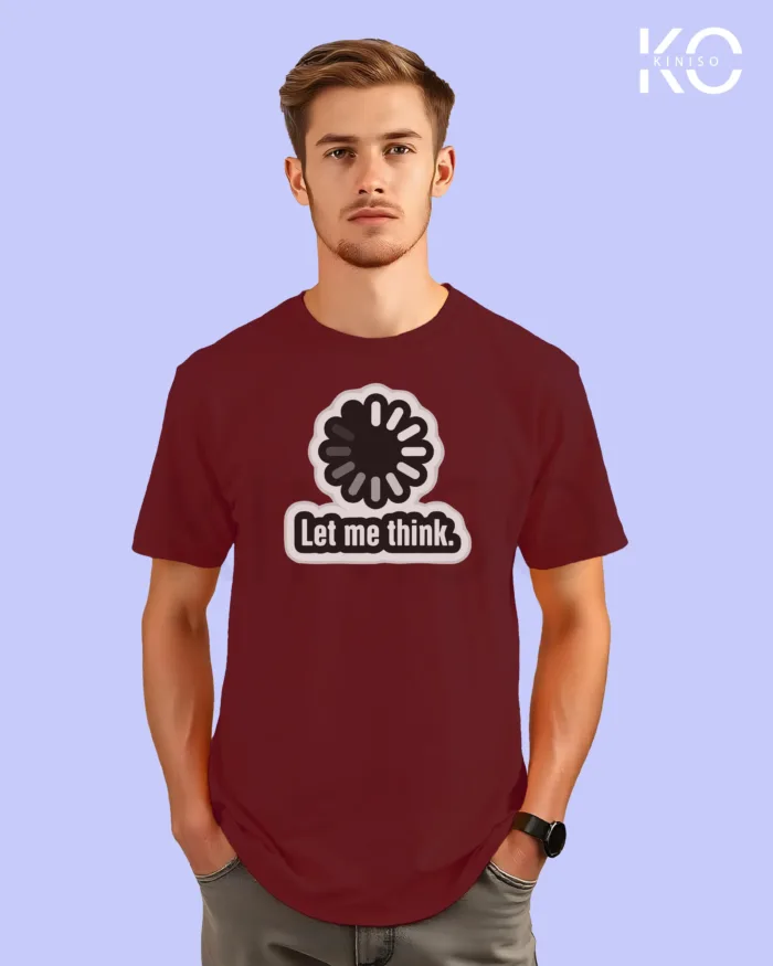 Engineer Tee Shirts - Let Me Think - Crew Neck T-Shirt in Bangladesh - Image 3