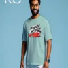 Cool car t shirts for men with Rough World Printed - Image 3