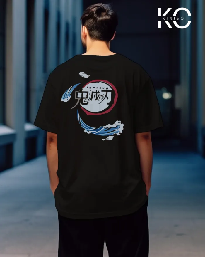 Demon Slayer Anime T-Shirt  - Double Sword - In Bangladesh - Image 15