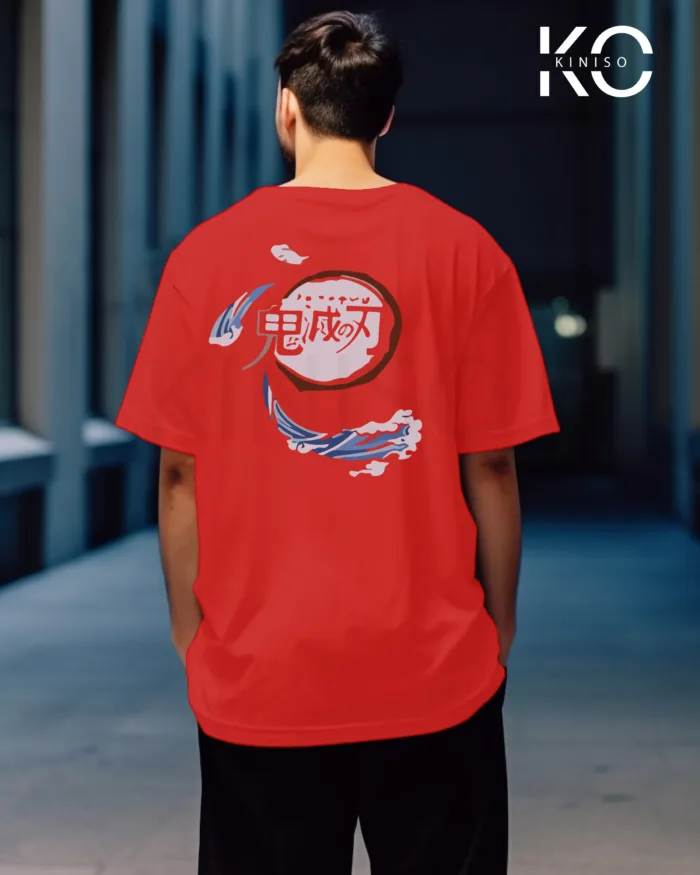 Demon Slayer Anime T-Shirt  - Double Sword - In Bangladesh - Image 7
