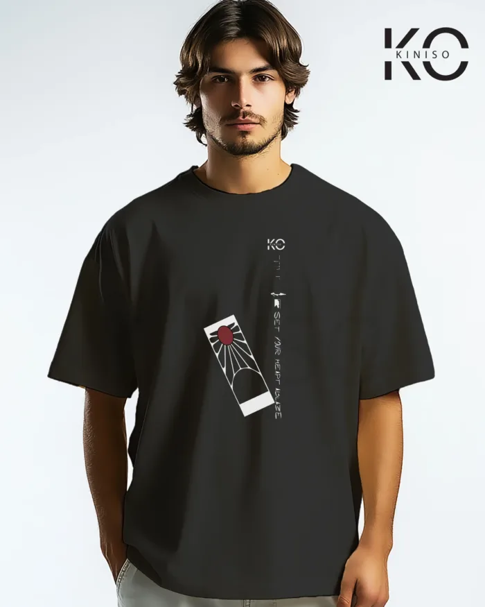 Demon Slayer Anime T-Shirt  - Tanjiro Earring With Sword - In BD - Image 8
