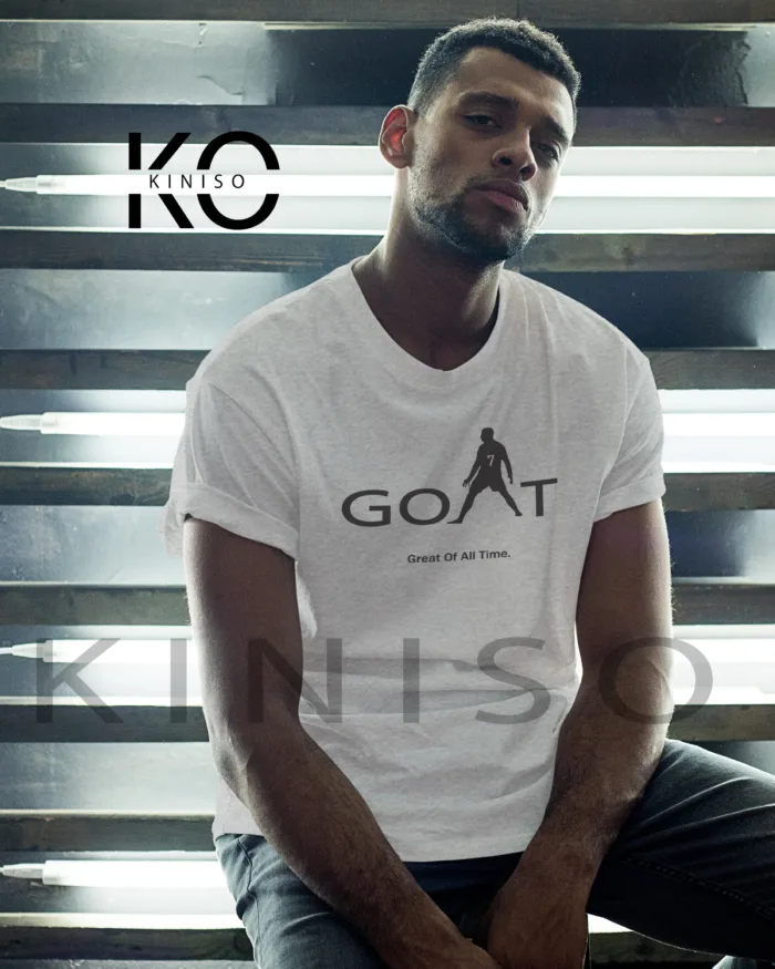 Cristiano Ronaldo T shirt - GOAT - in Bangladesh - Image 2