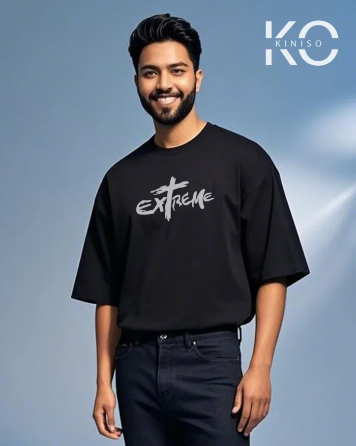 T shirt gym with Now or Extreme text printed for men - Image 8