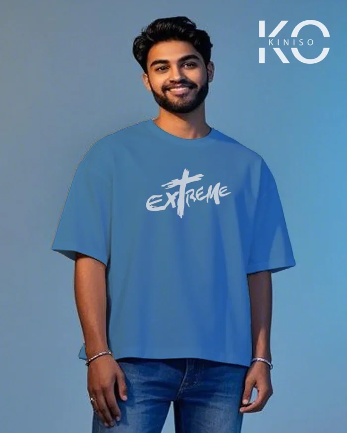 T shirt gym with Now or Extreme text printed for men - Image 7